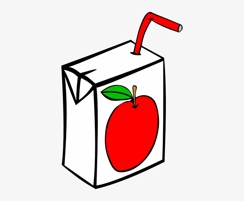 Banner Transparent Stock Carton Clip Art At Clker Com - Apple Juice Clipart, transparent png #1838332