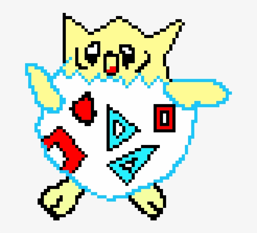 Togepi Pixel Art - Portable Network Graphics, transparent png #1838576