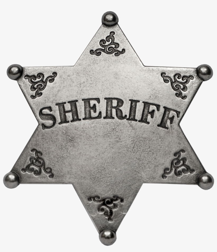 Six Point Ball Tipped Star Badge, transparent png #1838658