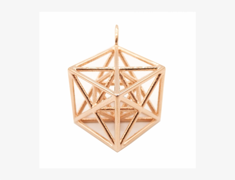 Metatron's Cube Pendant, transparent png #1838662