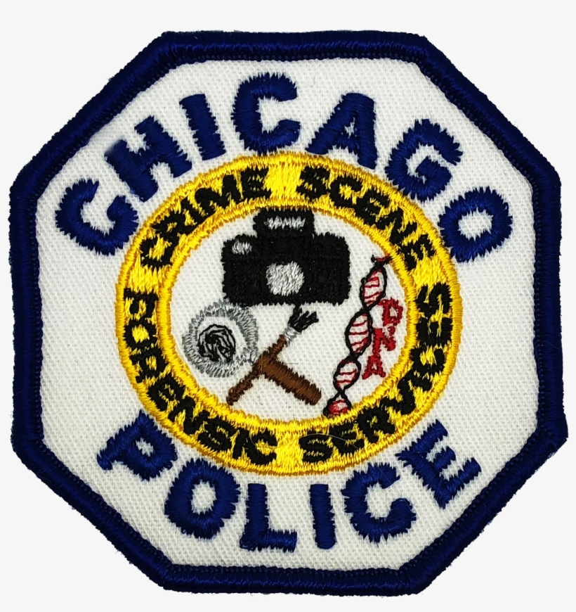 Chicago Police 3″ Shoulder Patch - Crime Scene Patches, transparent png #1838752