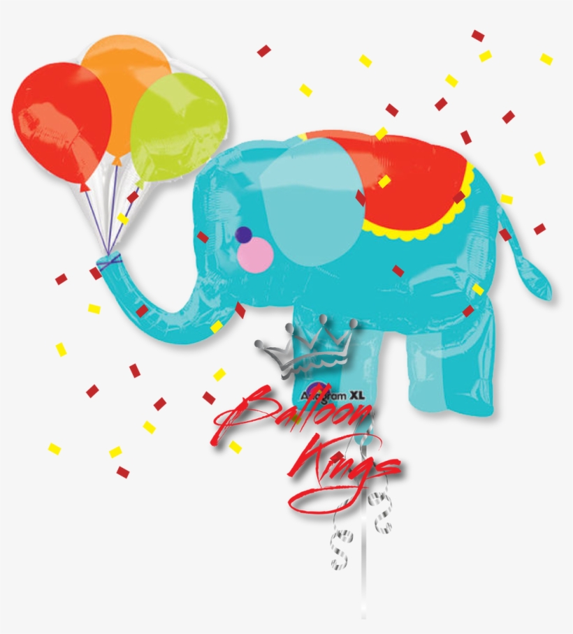 Circus Elephant - Carnival Clip Art No Background, transparent png #1838847