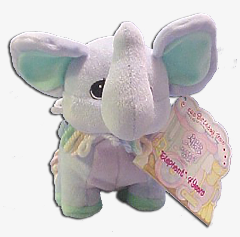 Precious Moments Birthday Circus Tender Tail Bean Bag - Peluche Elefante, transparent png #1838978