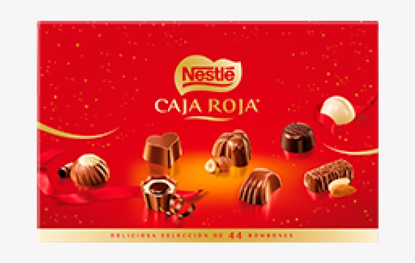 Bombones De Chocolate Nestlé Caja Roja 100 Gr - Nestle Bombon Red Box, transparent png #1839382