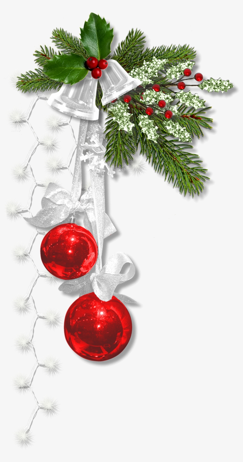 Silver Bells Christmas Cluster Freebie - Christmas Silver Bells Transparent, transparent png #1839516