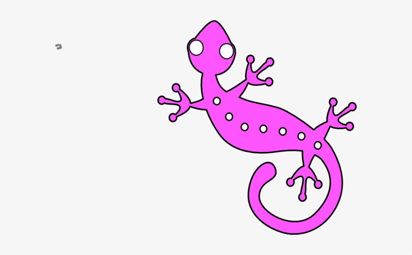 Black And White Stock Lizard Clipart Gecko - Gecko Clip Art, transparent png #1839538