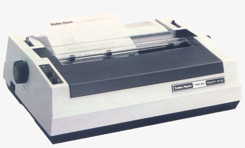 Computer Printer Png File - Old Computer Printer, transparent png #1839945