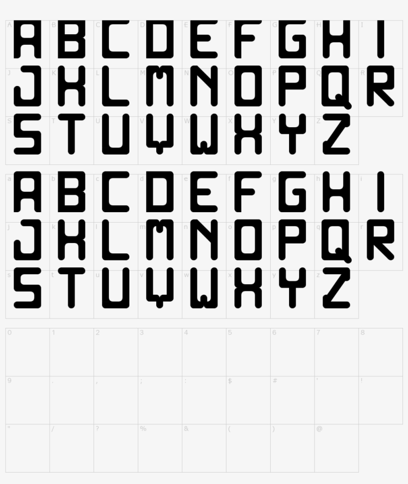 Old Computer Font - Computer Fonts, transparent png #1840141