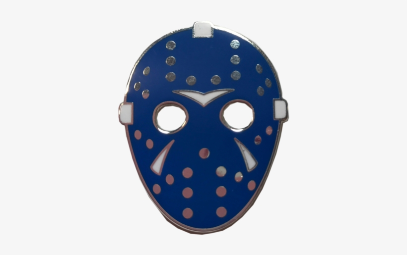 Sold Out La Dodgers Hockey Mask - La Hockey Mask - Enamel Pin, transparent png #1840278