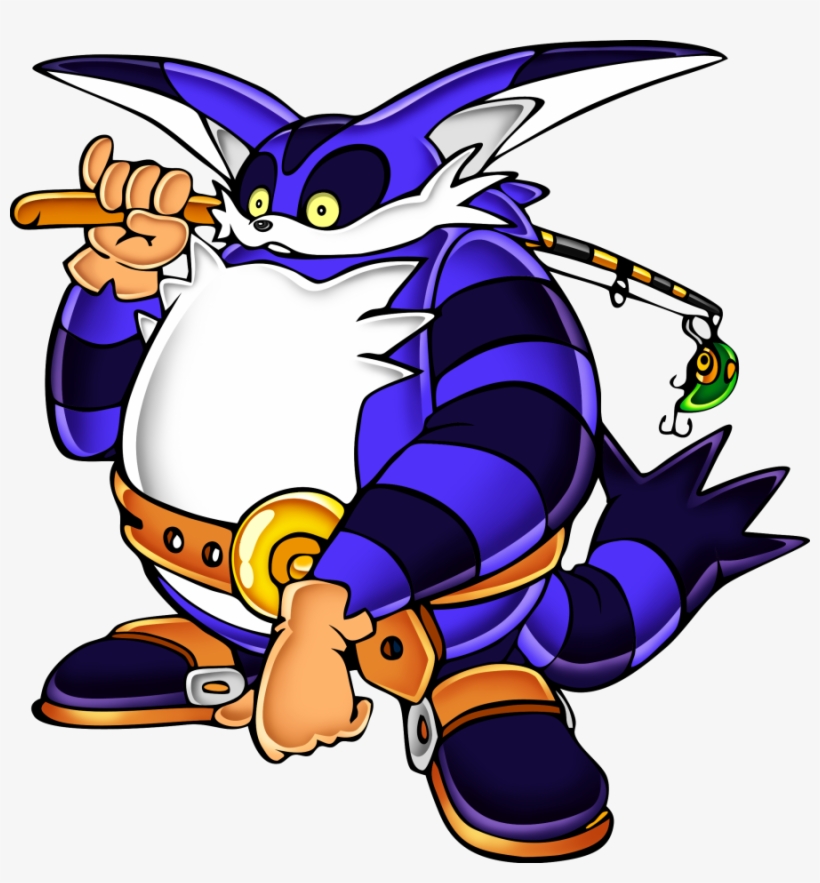 A Theme Song From The 1998 Dreamcast Game Sonic Adventure - Sonic Adventure Big The Cat, transparent png #1840356