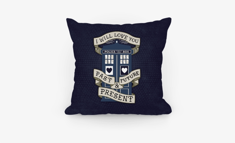 Doctor Who Tardis Pillow Space Pillows Free Transparent Png