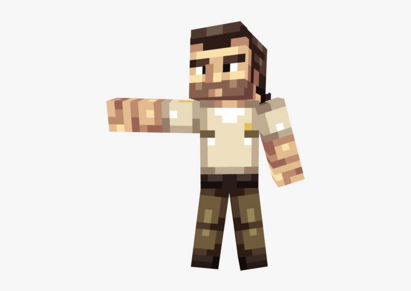 Rick Grimes - Minecraft Skins Matt Murdock, transparent png #1841123