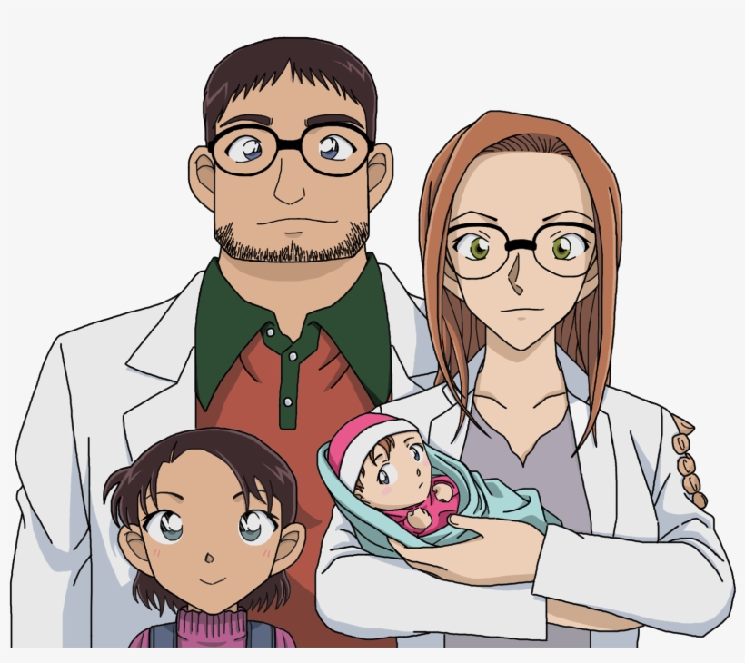 5 Mo - Miyano Family Detective Conan, transparent png #1841187