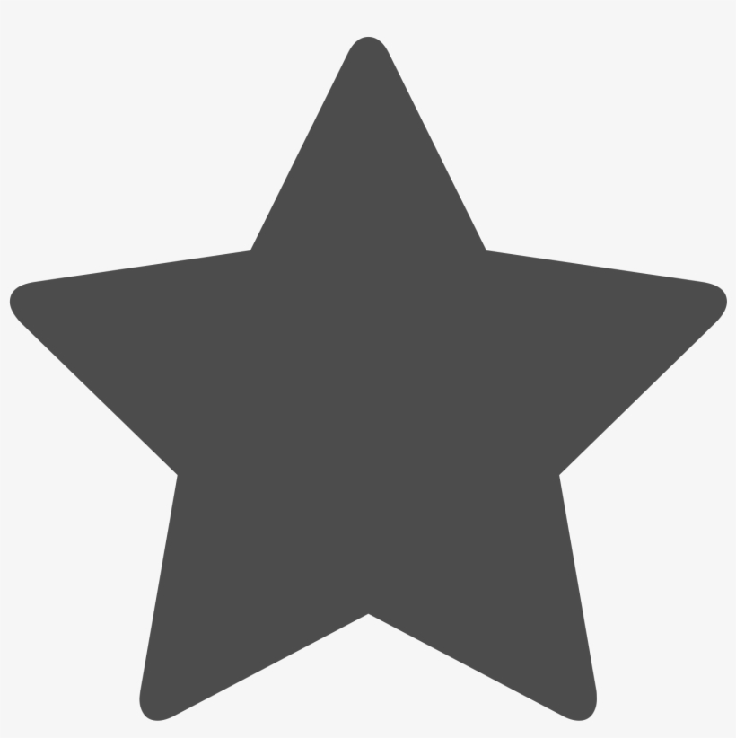 Star Svg Rounded - Half And Full Star, transparent png #1841462