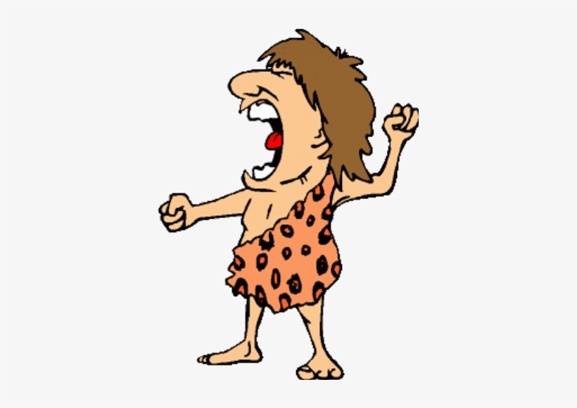 Clip Art Freeuse Caveman Clipart - Paleolithic Diet, transparent png #1841637