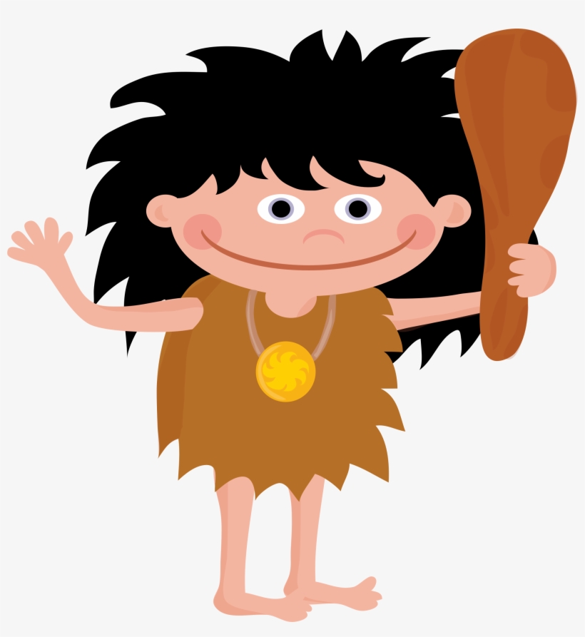 Clip Stock Cartoon Big Image Png - Caveman Clipart, transparent png #1841662