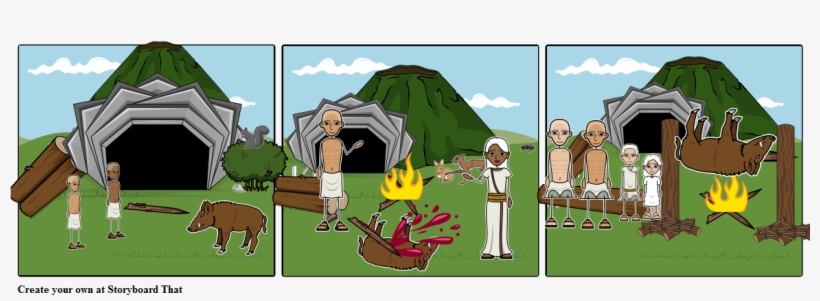 Andrea Social Studies Caveman - Cartoon, transparent png #1841870