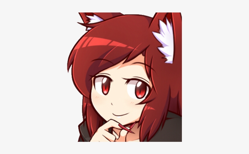 Do Custom Cute Anime Girls Twitchdiscord Emotes And Badges  Transparent Discord  Anime Emotes EmojiCute Discord Emojis  free transparent emoji   emojipngcom