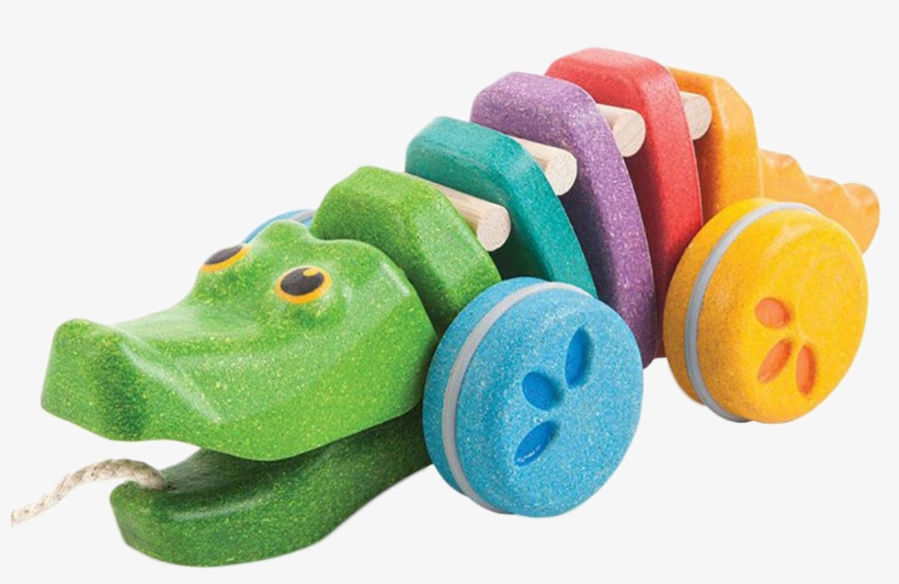 Plan - Plan Toys Rainbow Alligator, transparent png #1842137