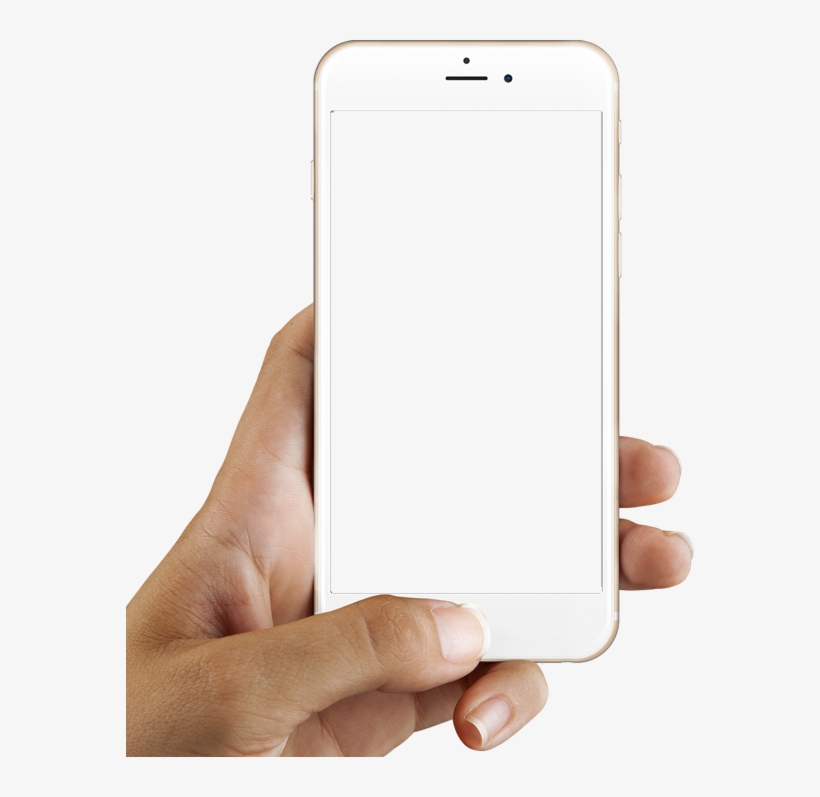 Hand Holding A Phone - Phone In Hands Png, transparent png #1842273