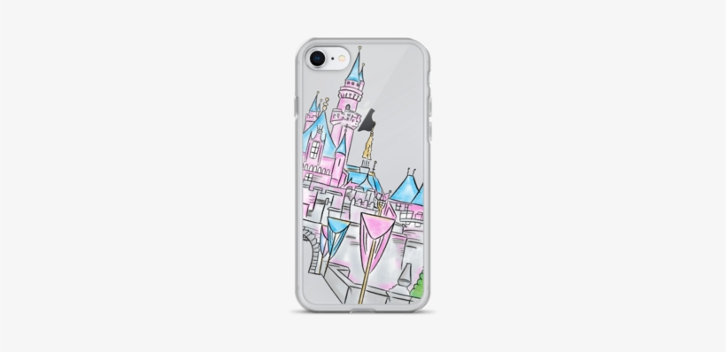 Disneyland Castle Iphone Case - Sleeping Beauty Castle, transparent png #1842414
