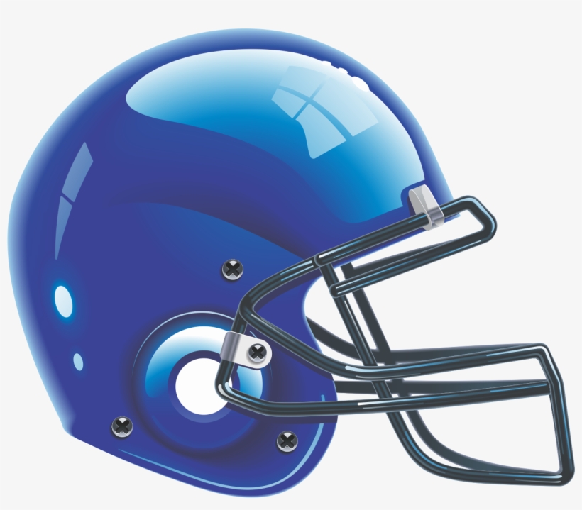 Hawkeyes Vs Eagles - Blue Football Helmet Png, transparent png #1842438