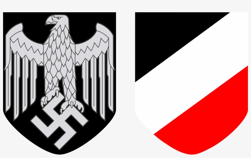 File - Insignias Casco - Svg - Wikimedia Commons - Wehrmacht Helmet Decals, transparent png #1842553