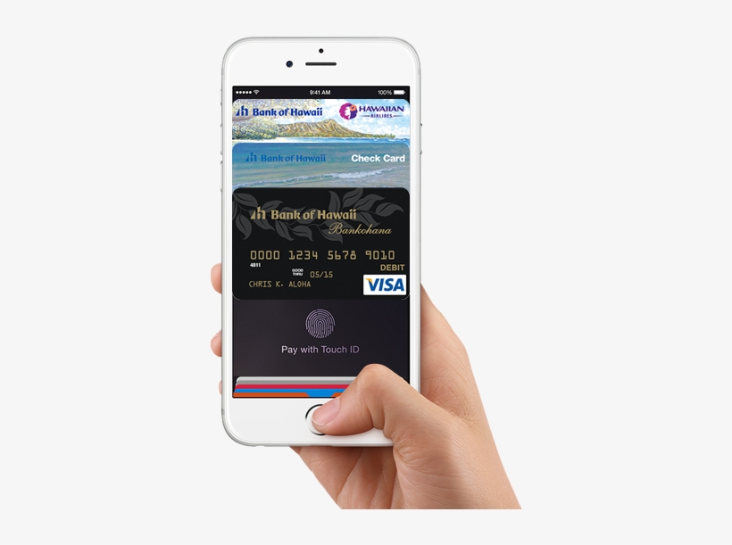 Apple Pay Is Coming To Bank Of Hawai`i Debit Card Holders - Apple Pay On Mcdonald's App, transparent png #1842653