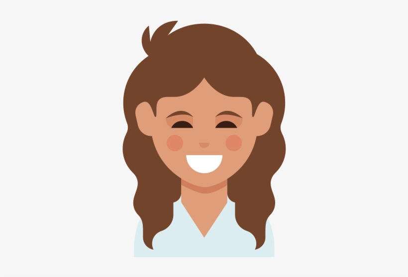 I Come From A Long Line Of Curly Headed Women Have - Emoji Curly Hair, transparent png #1842752