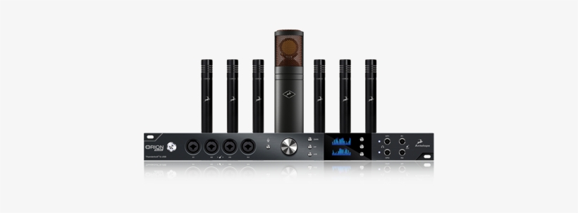 Orion Studio Rev - Antelope Audio Discrete 8 Great Microphone Bundle -, transparent png #1842798