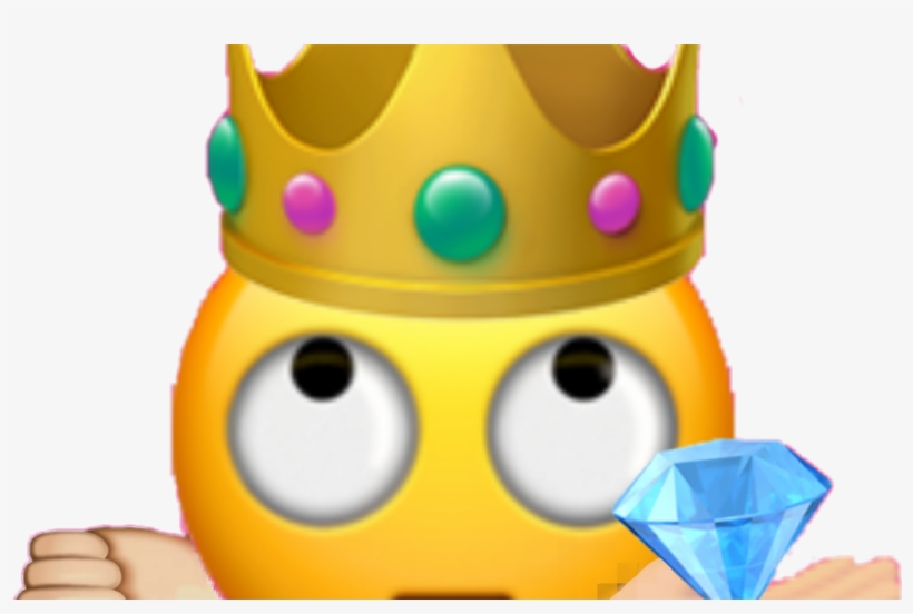 Emoji Queen Girls Girl Tiara Diamond Best Me Boy Boys - Emojis Do Iphone Em Png, transparent png #1842854