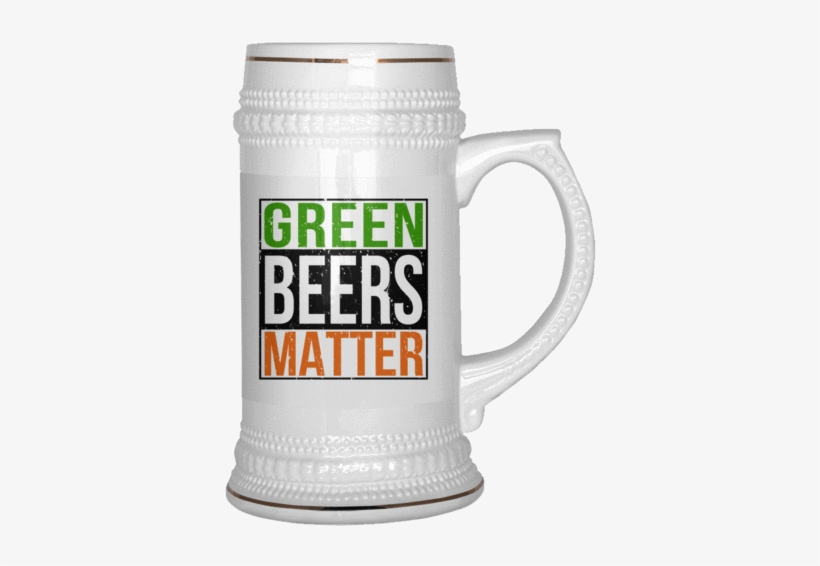 Green Beers Matter Beer Stein - Bridal Shower Gift Bride And Groom Original Wedding, transparent png #1843059