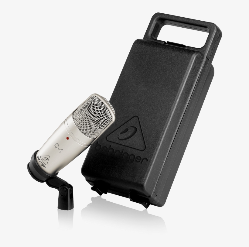 Behringer C-1 Studio Condenser Microphone - Behringer C-1 Cardioid Microphone For Vocals, transparent png #1843094