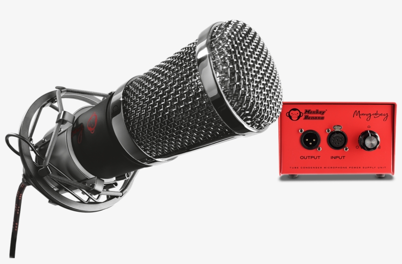 Mangabey Tube Condenser Microphone - Monkey Bananas, transparent png #1843115