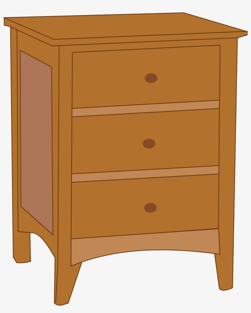 Dresser Clipart End Table - Dresser Clipart, transparent png #1843236