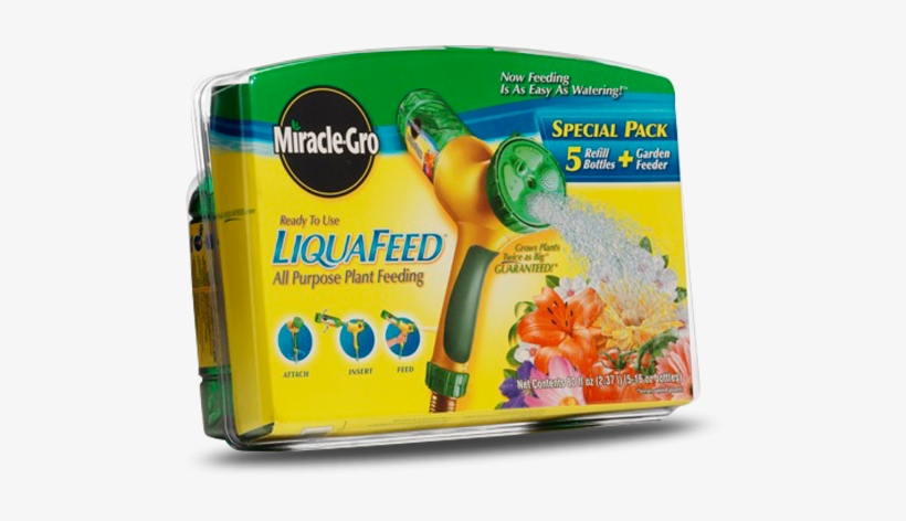 Miracle-gro Liquafeed All Purpose Plant Food - 4 Bottle,, transparent png #1843239
