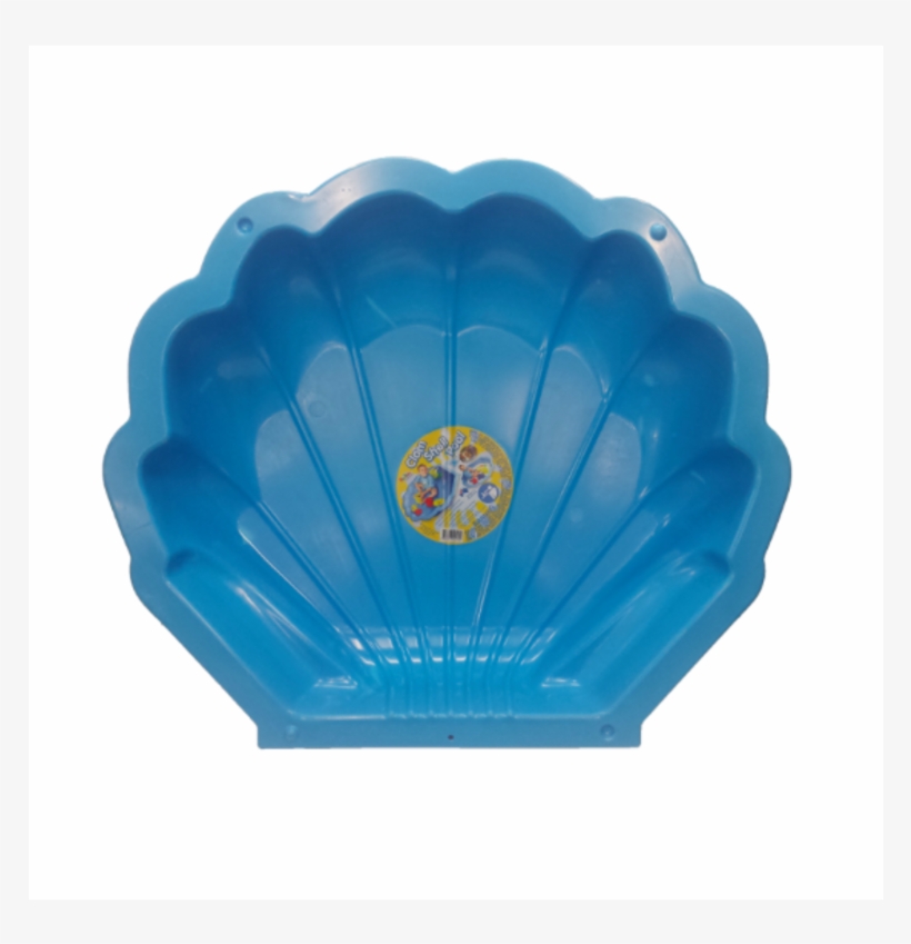 Blue Clam Shell - Seashell Swimming Pool, transparent png #1843445