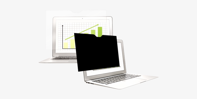 Macbook® Air 13” - Fellowes Privascreen Blackout Notebook Privacy Filter, transparent png #1843882