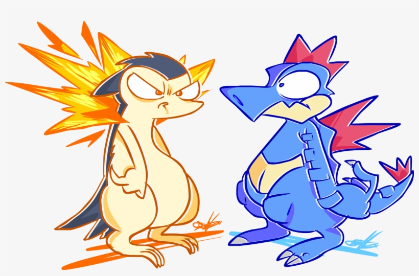Author Comments - Typhlosion And Feraligatr, transparent png #1844246