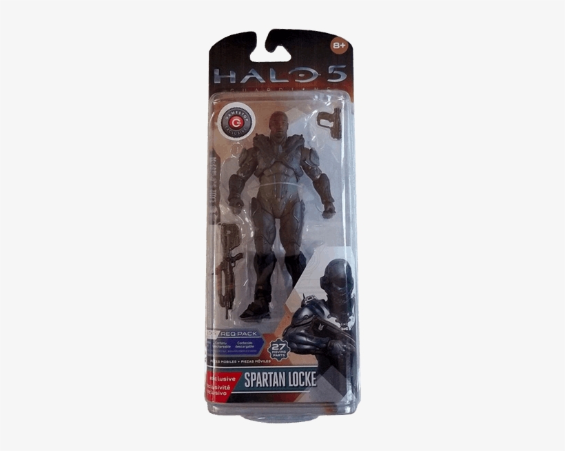 Spartan Locke 6” Action Figure - Halo 5 Guardians Series 1 Spartan Locke Action Figure, transparent png #1844287