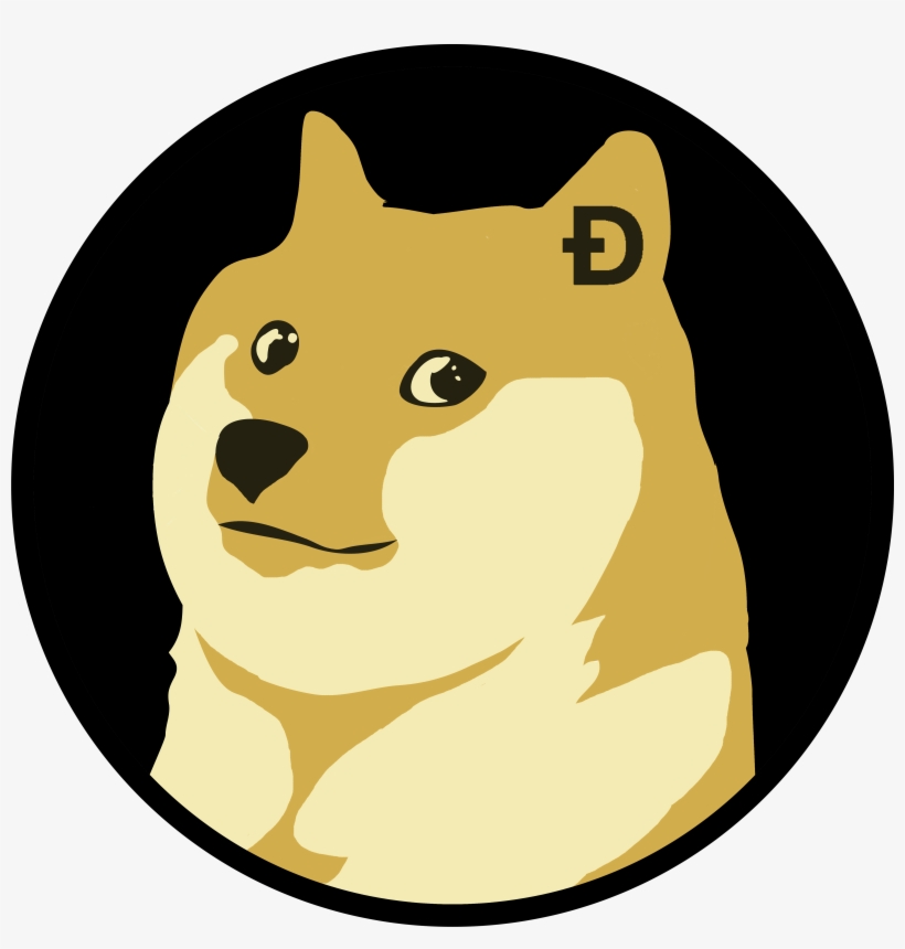 Image Free Doge Vector Gold - Doge Simplified, transparent png #1844314