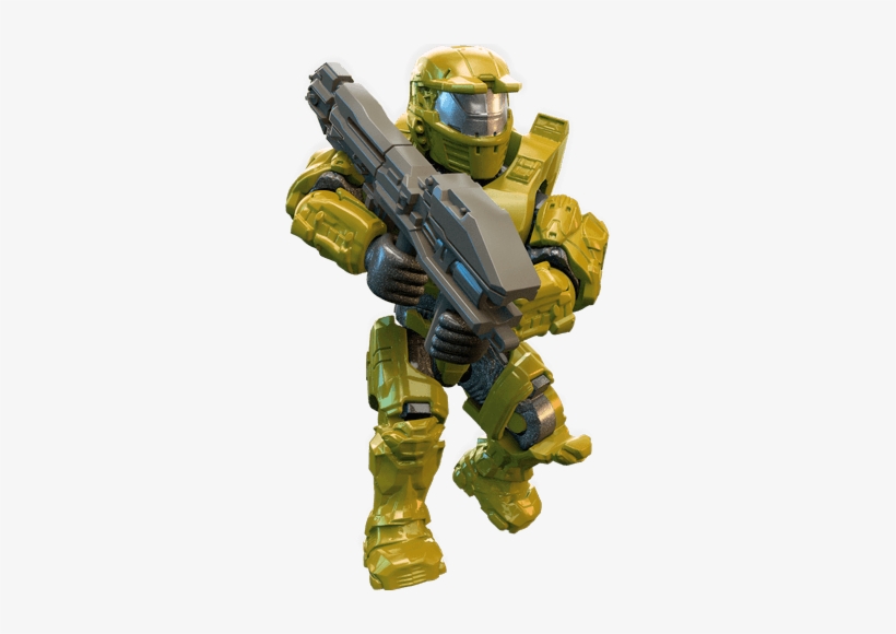 Spartan Mark Iv - Mega Construx Halo Buildable Playset, transparent png #1844409
