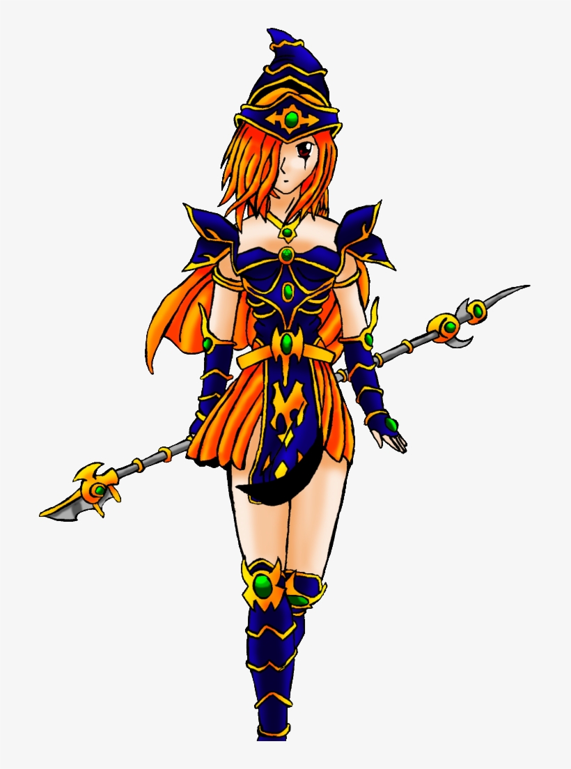 Dark Magician Girl - Black Paladingirl, transparent png #1844542