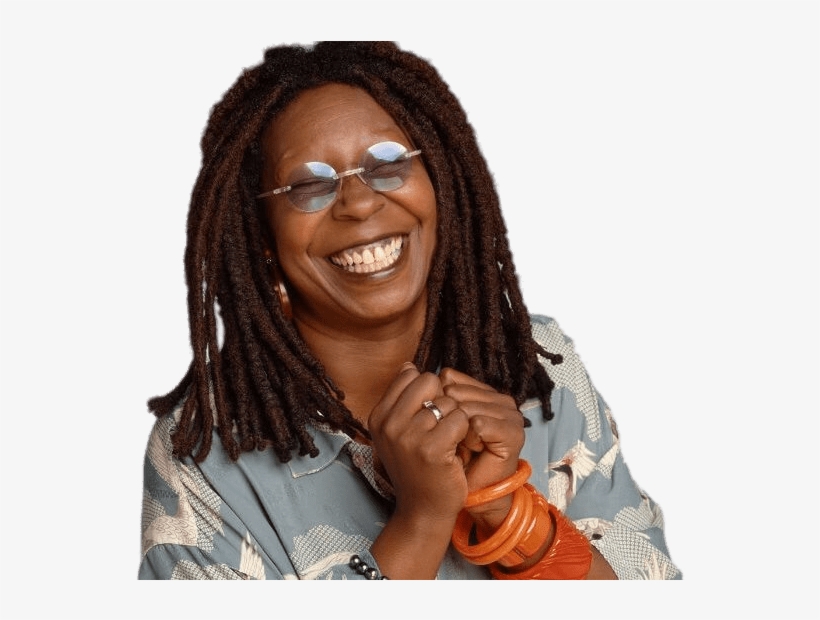 Whoopi Goldberg Laughing - Whoopi Goldberg, transparent png #1844606