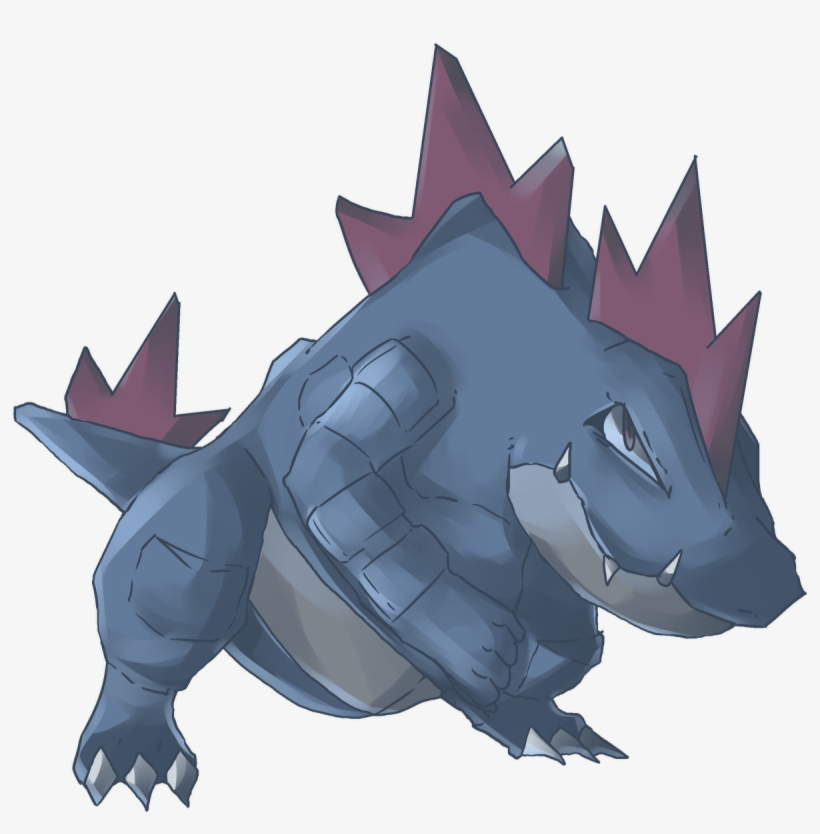 Autobottesla On Twitter - Feraligatr, transparent png #1844712