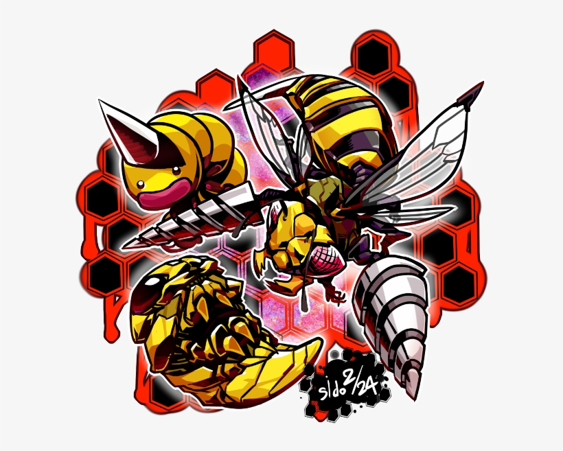 Weedle, Kakuna, And Beedrill - Pokémon, transparent png #1844816