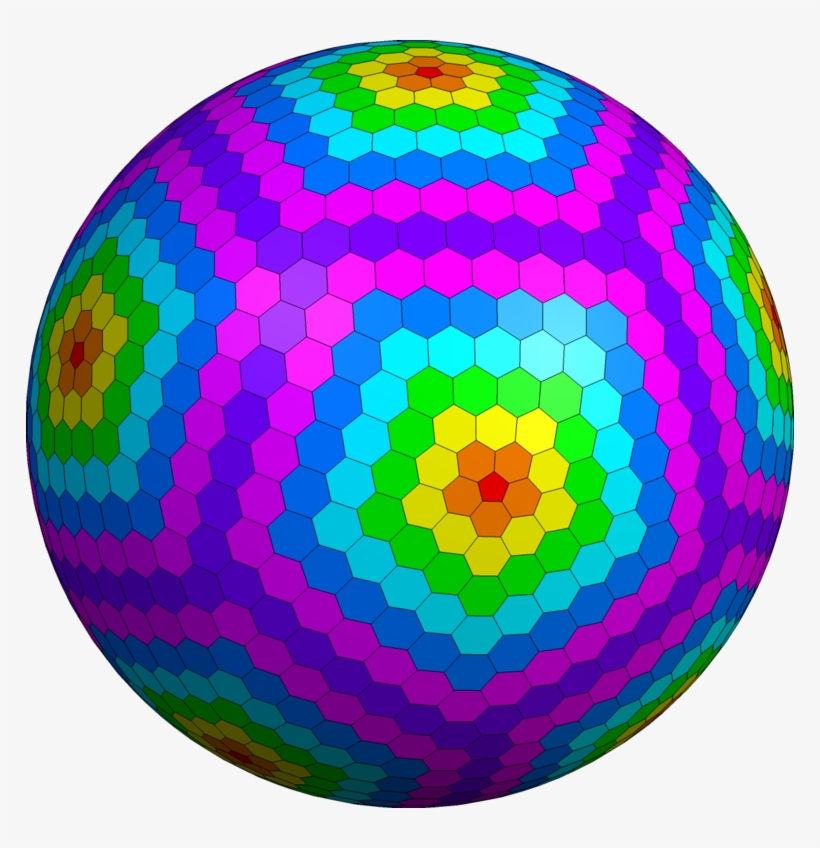 240 × 240 Pixels - Goldberg Polyhedron, transparent png #1845040