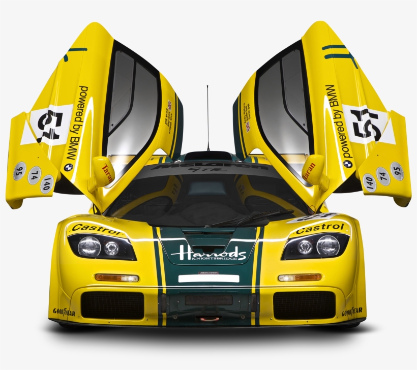 Mclaren P1 Gtr Front Car Yellow Png Image - Mclaren F1, transparent png #1845499