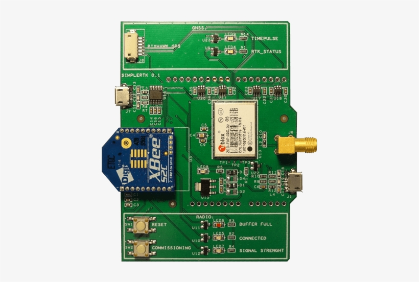 Product Update Simplertk2b - Xbee S2c Zigbee S2c Low-power Module, With Wire Antenna, transparent png #1845779