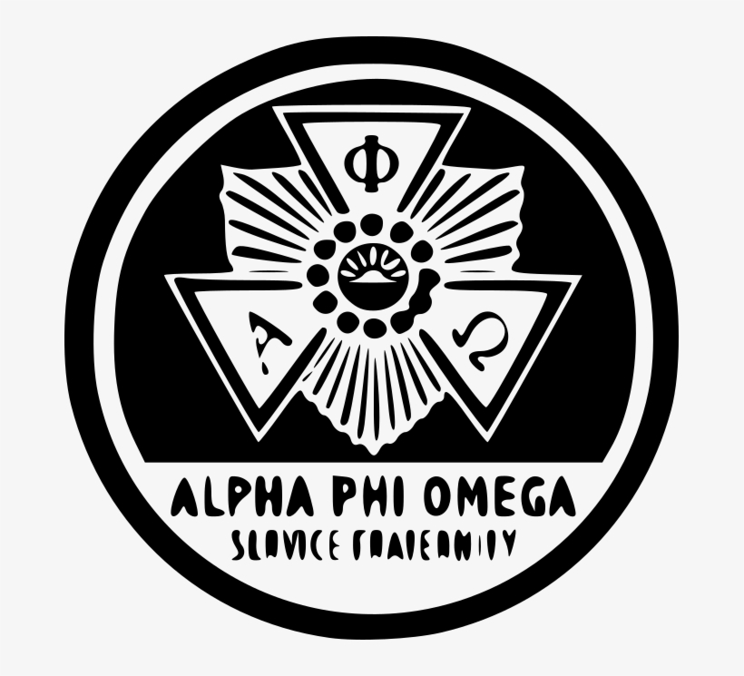 Alpha Phi Alpha Logo Vector - Alpha Phi Omega Black, transparent png #1845788
